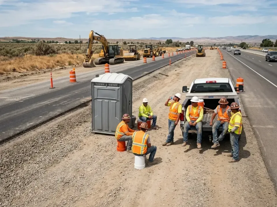 highway-road-construction-crew-007 — frequently asked questions, Porta Potty and Restroom Rentals in Yorba Linda, CA